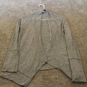 Grey Speckled Cardigan